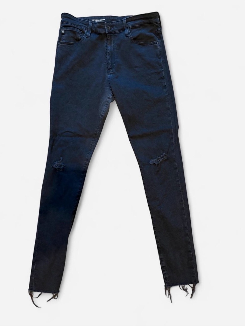 Women’s Black Distressed  adriano goldschmied Skinny Jeans